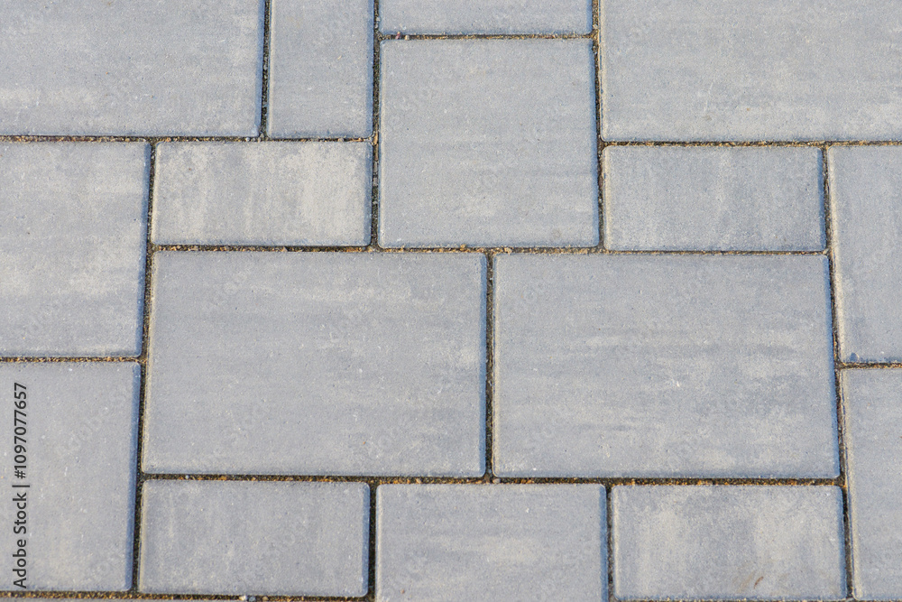 Obraz premium stone block paving