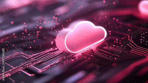 Image of services and products related to cloud computing, cybersecurity, AI and emerging technology