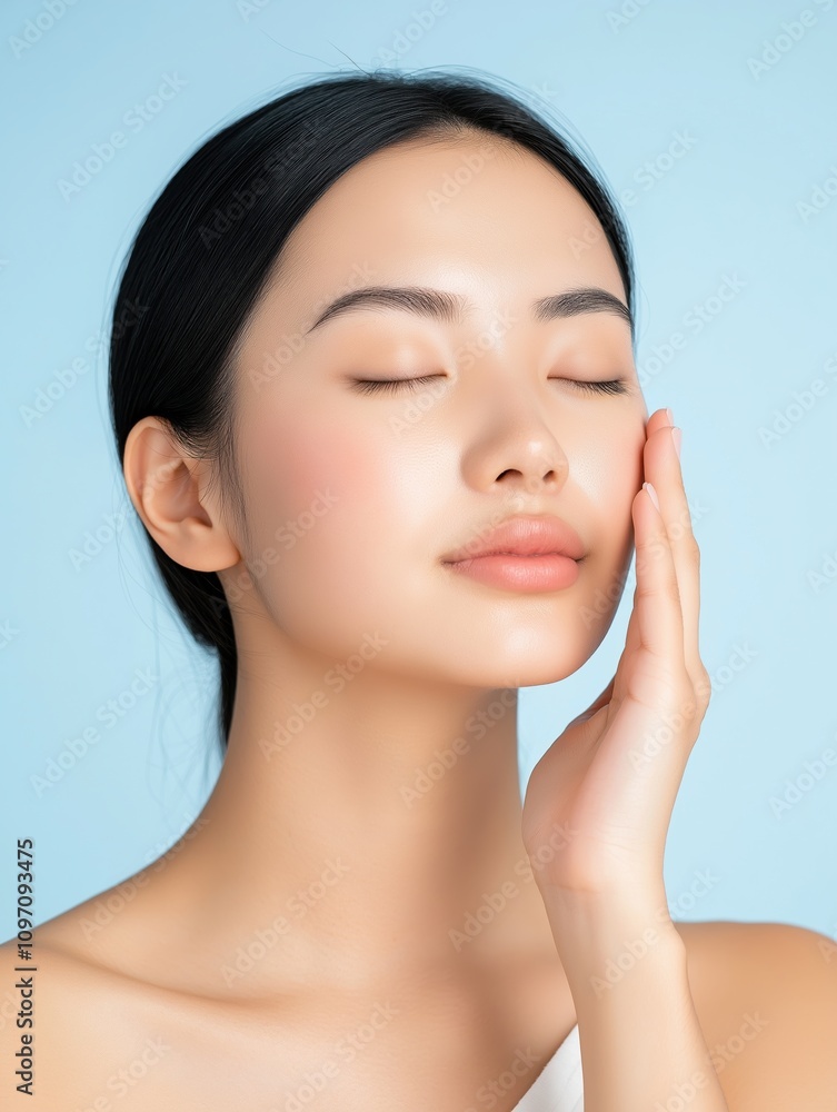 Self-care routine skin care tips for glowing faces studio lifestyle calm Self-care routine skin care tips for glowing faces studio lifestyle calm