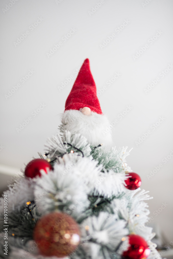decorations on a Christmas tree decorations on a Christmas tree