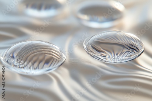 Intricate Design of Contact Lenses