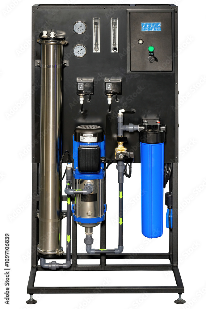 Innovative water filtration system designed for efficient purification processes
