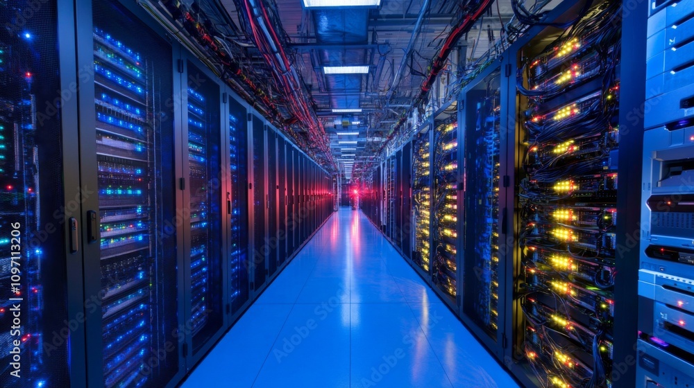 Exploring the Core of Technology: A Glimpse into a Modern Data Center Exploring the Core of Technology: A Glimpse into a Modern Data Center