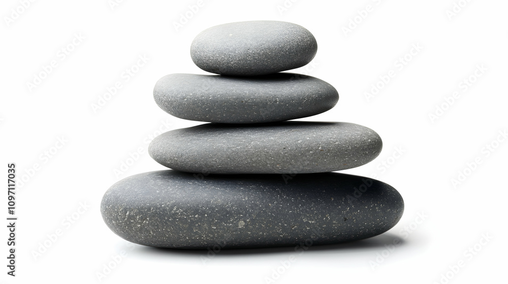Pile of Smooth River Rocks.illustration Pile of Smooth River Rocks.illustration