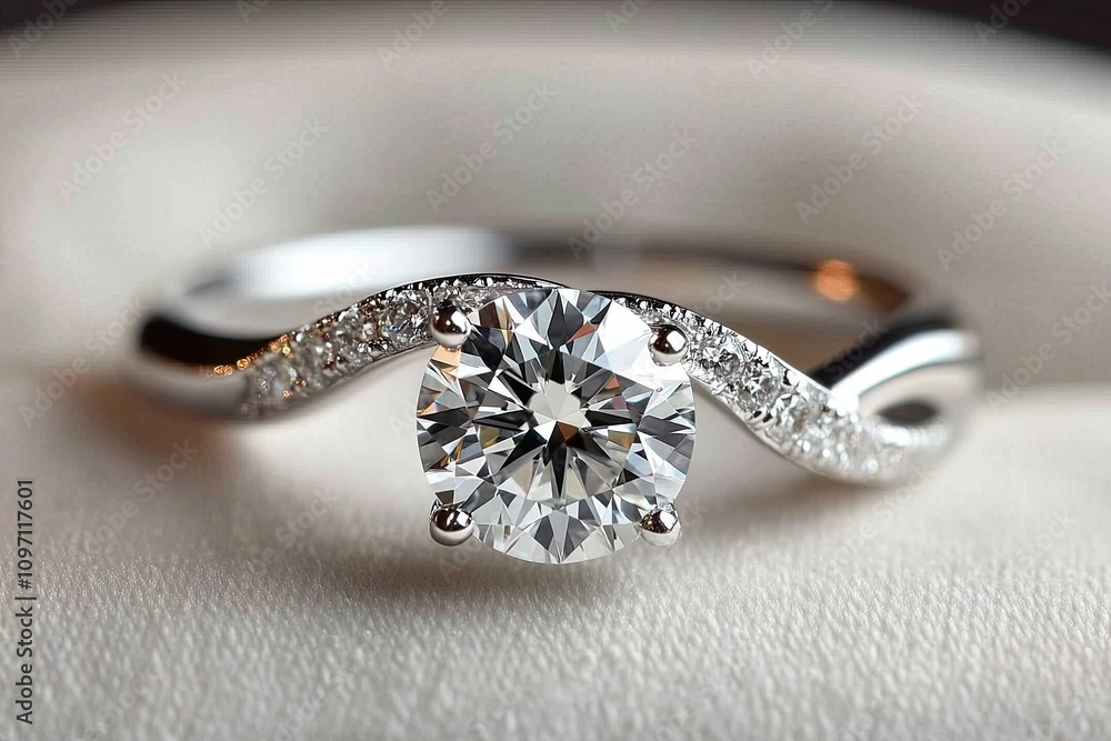 Close up of an elegant diamond engagement ring. love and wedding. soft and selective focus. Close up of an elegant diamond engagement ring. love and wedding. soft and selective focus.