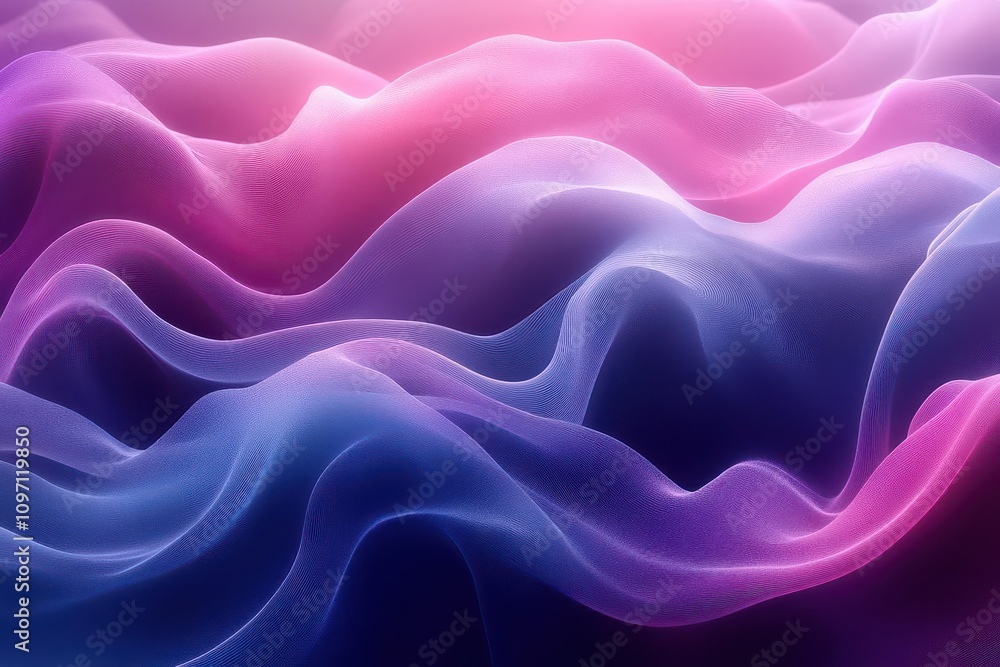smooth waves in a rich gradient of blues and purples, layered and flowing seamlessly, creating a calming abstract background, suitable for digital art and creative projects smooth waves in a rich gradient of blues and purples, layered and flowing seamlessly, creating a calming abstract background, suitable for digital art and creative projects