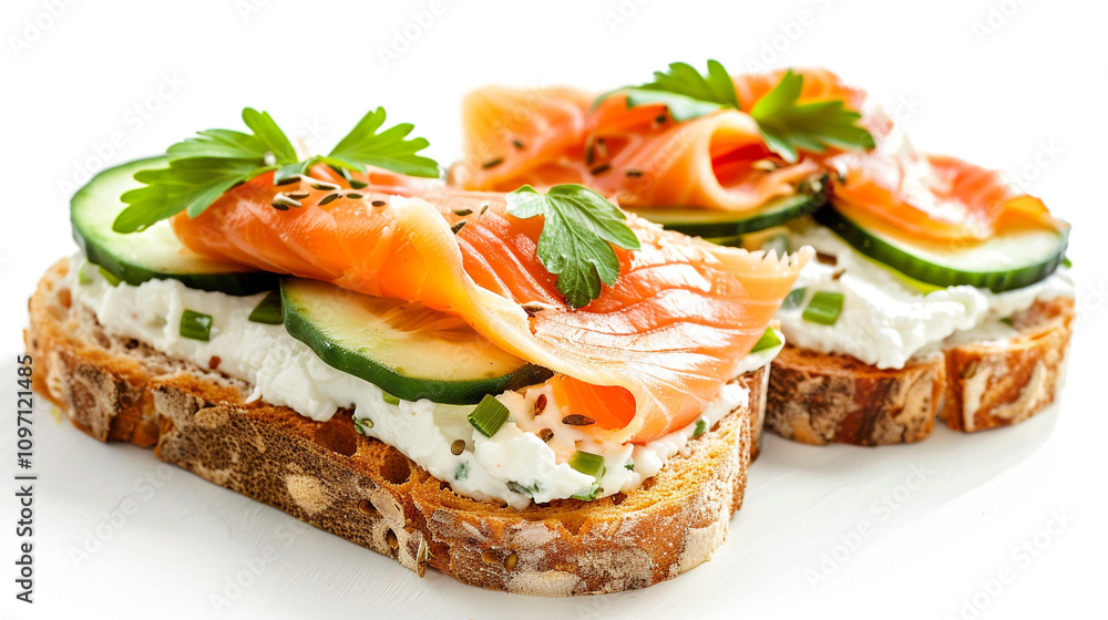 sandwiches with salmon sandwiches with salmon