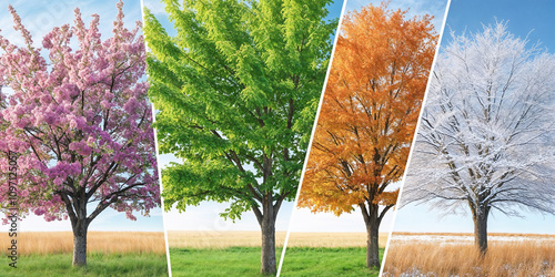 From bloom to frost: tree of life shows us seasons changing