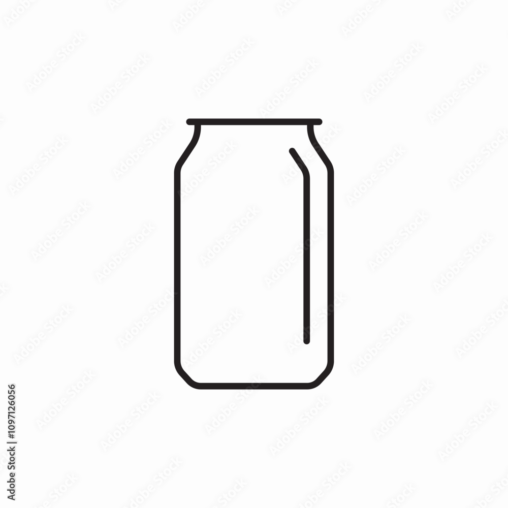 soda can icon sign vector soda can icon sign vector