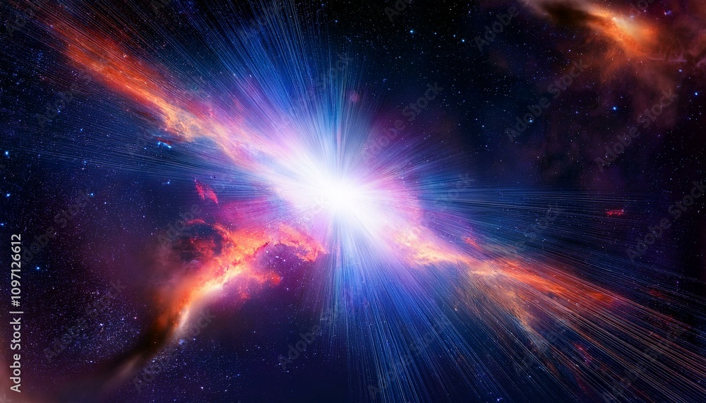 Supernova Explosion in Deep Space Supernova Explosion in Deep Space