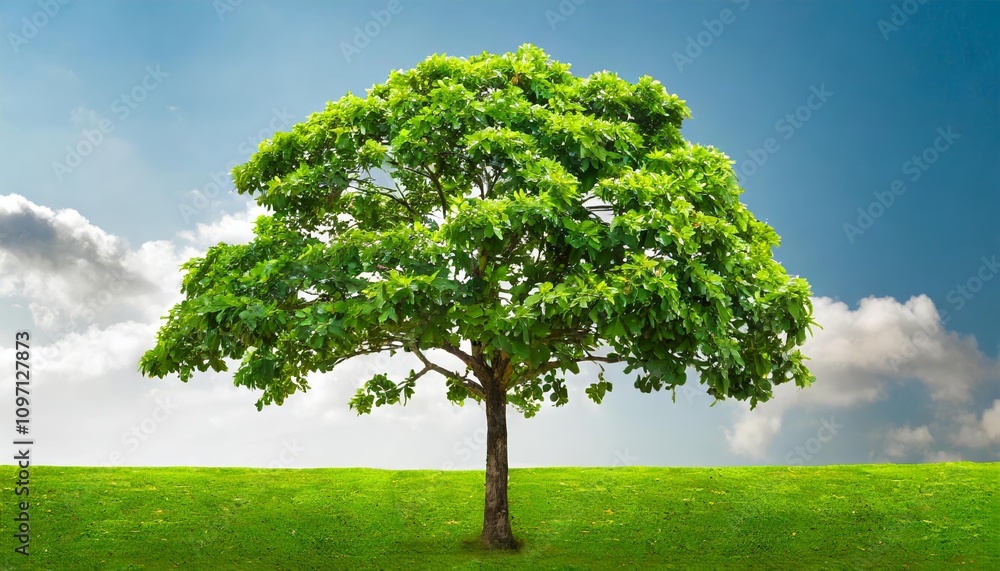 Lush Green Tree Isolated on White Background with Vibrant Leaves and Intricate Branch Details - Ideal for Nature-Themed Projects, Eco-Friendly Designs, or Environmental Conservation Lush Green Tree Isolated on White Background with Vibrant Leaves and Intricate Branch Details - Ideal for Nature-Themed Projects, Eco-Friendly Designs, or Environmental Conservation