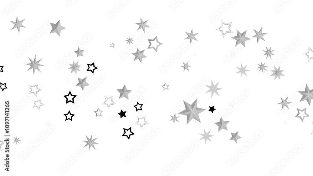 A digital illustration featuring white stars on a black background creating an abstract and cosmic starry night. A digital illustration featuring white stars on a black background creating an abstract and cosmic starry night.
