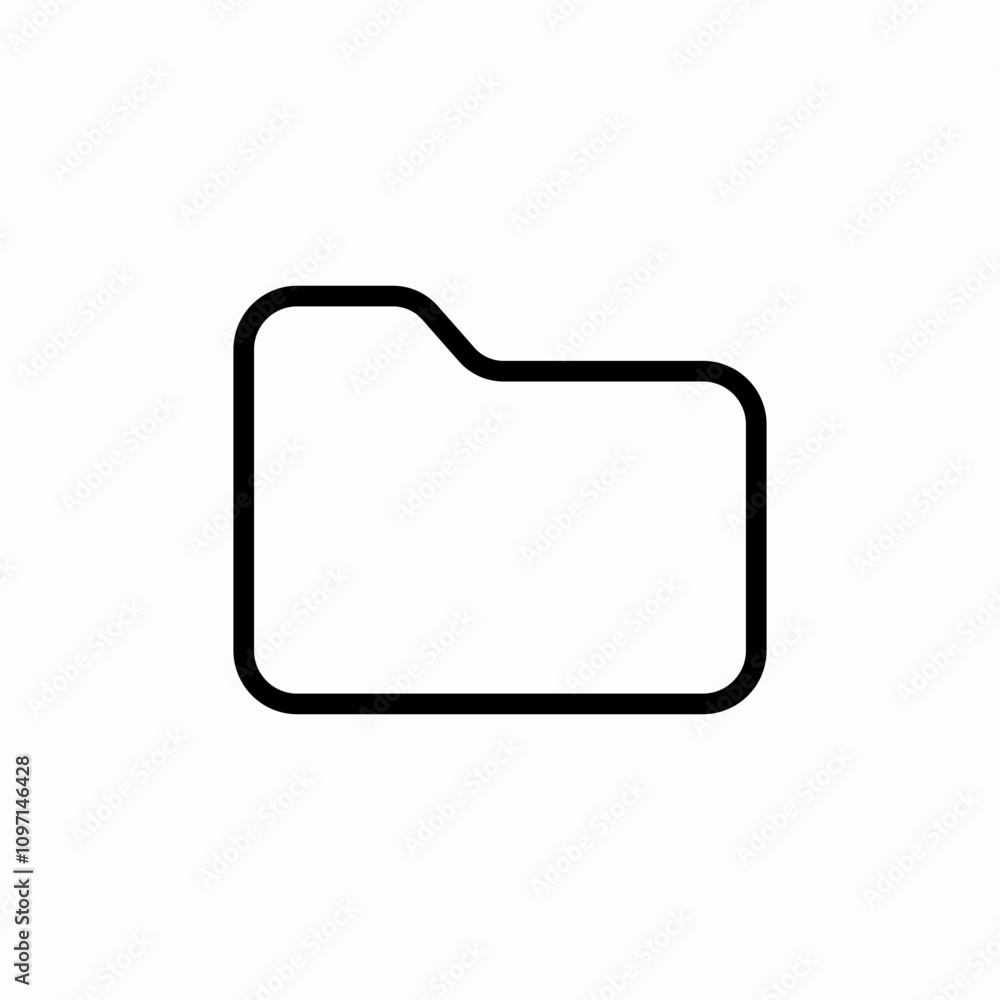 folder binder icon sign vector folder binder icon sign vector