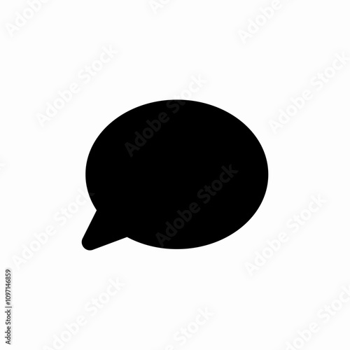 speech bubble talk icon sign vector