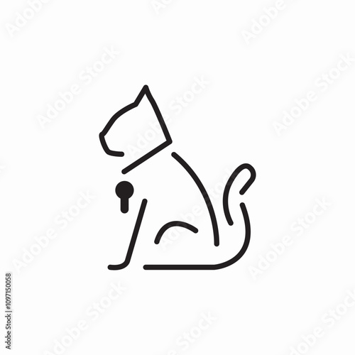 cat pet icon sign vector