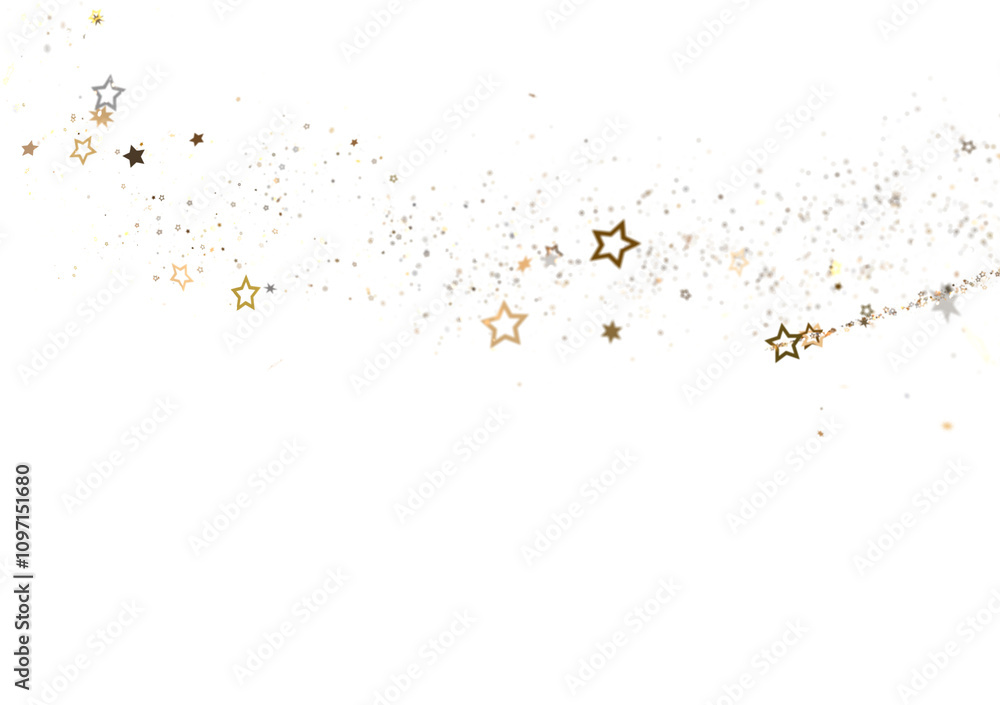 Abstract Background with Gold Glitter