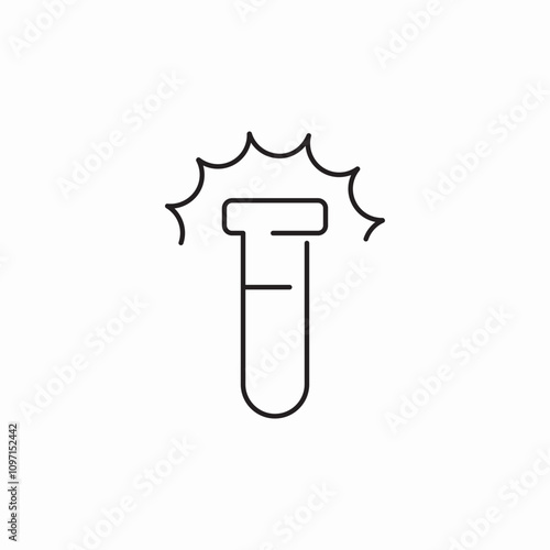 flask chemistry icon sign vector