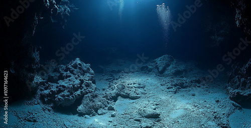 Canvas Print Animal in the Deep Sea