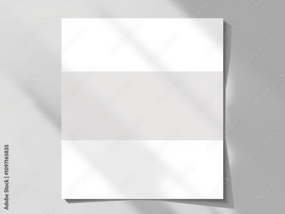 Folder die cut mock up template with realistic shadows and highlights, perfect for branding and showcasing designs, shadows, folder, template Folder die cut mock up template with realistic shadows and highlights, perfect for branding and showcasing designs, shadows, folder, template