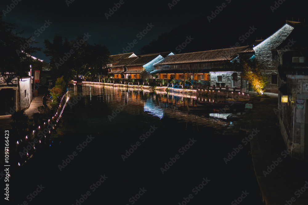 Fototapeta premium view of the city