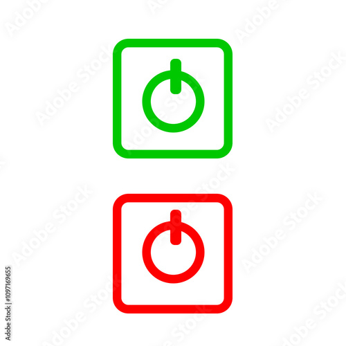 Switch button icons 