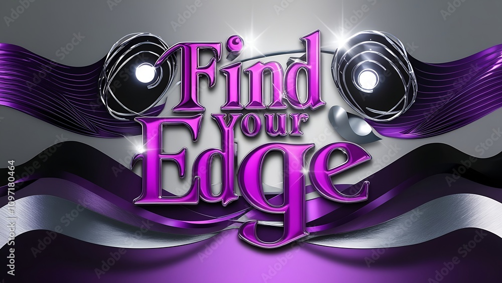 Obraz premium 3D text design 