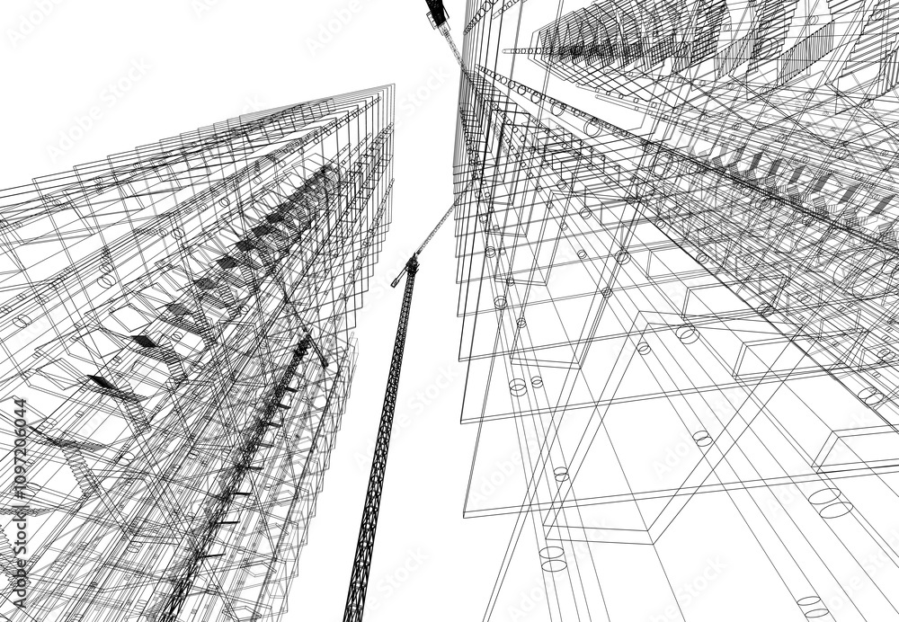 building construction site building construction site