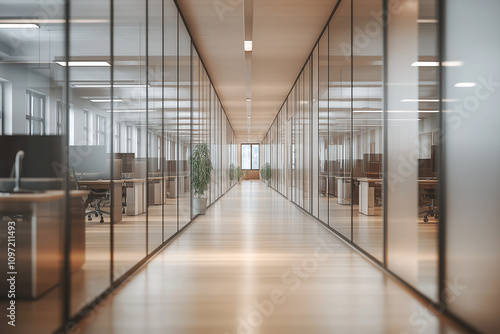 Wallpaper Mural Moderne Büroumgebung mit offenen Arbeitsbereichen und Pflanzen

 Torontodigital.ca