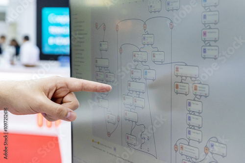  Russia. Saint-Petersburg. The algorithmic scheme of the programming editor without code.