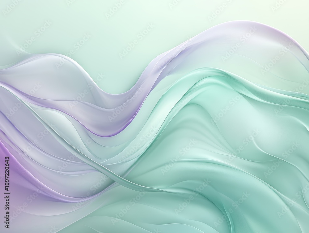 Soft, flowing abstract design with pastel colors and smooth gradients. Soft, flowing abstract design with pastel colors and smooth gradients.