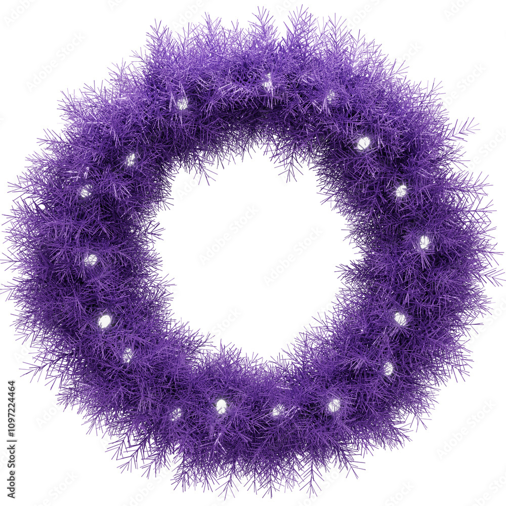 Christmas wreath 3d render PNG Christmas wreath 3d render PNG