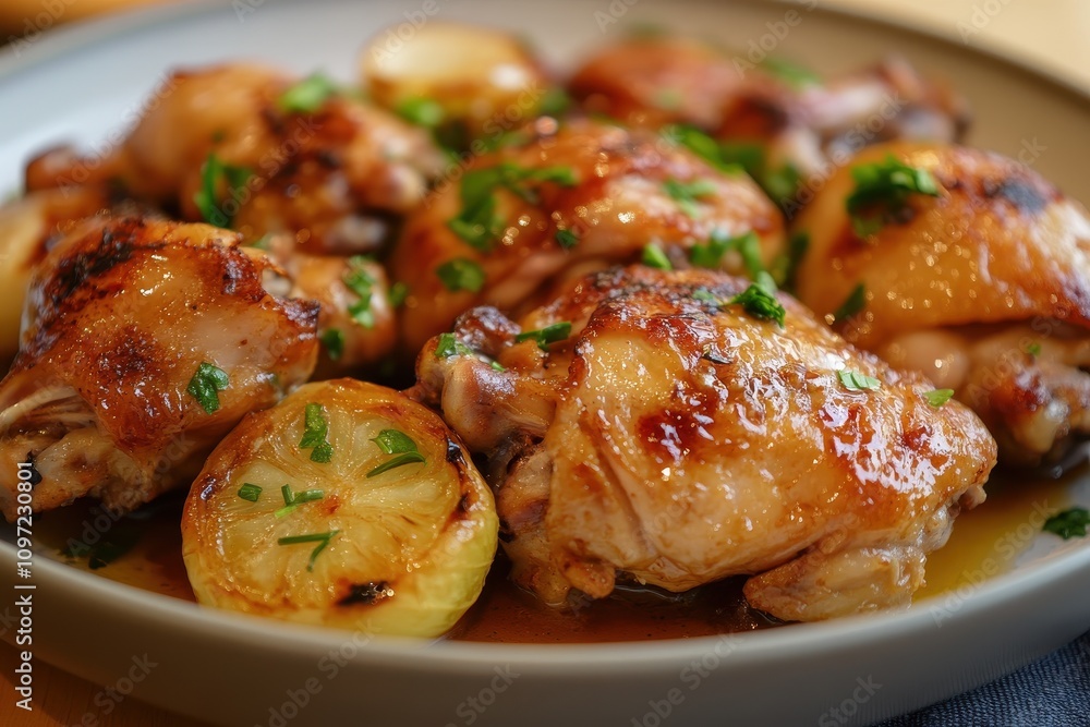 Delicious homemade garlic chicken from Taiwan Delicious homemade garlic chicken from Taiwan