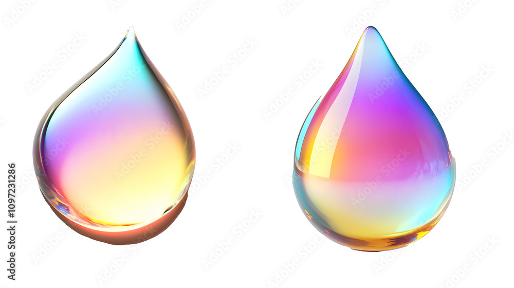 cmyk drops of water with Liquid splash with transparent background, PNG file cmyk drops of water with Liquid splash with transparent background, PNG file