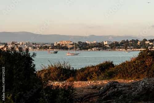 Bateau sur la baie 