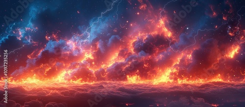 Fiery Sky