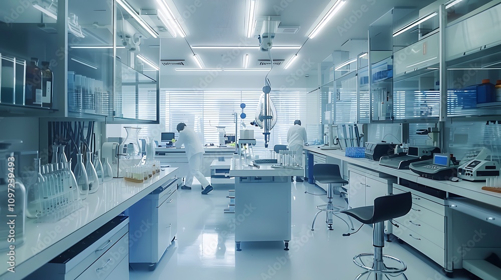 A pharmaceutical factory operating within a hospital, showcasing advanced medicine production, healthcare technology, and clinical research processes.
A pharmaceutical factory operating within a hospital, showcasing advanced medicine production, healthcare technology, and clinical research processes.