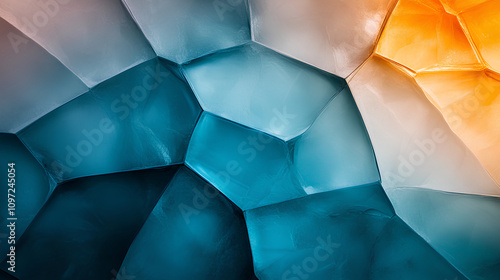 Obraz na płótnie Abstract Glass Formation