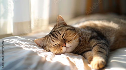 Wallpaper Mural Adorable fluffy cat Torontodigital.ca