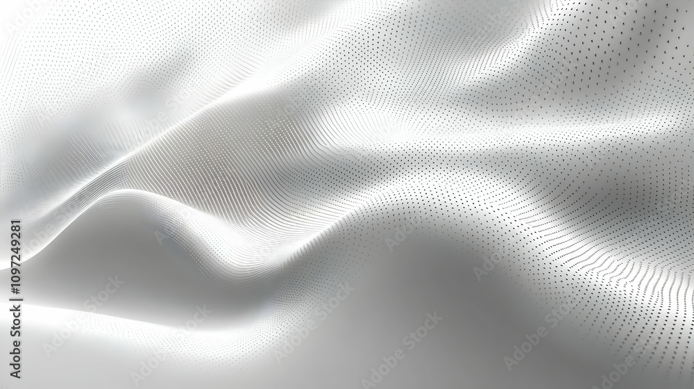 Abstract 3D Wave Background Abstract 3D Wave Background
