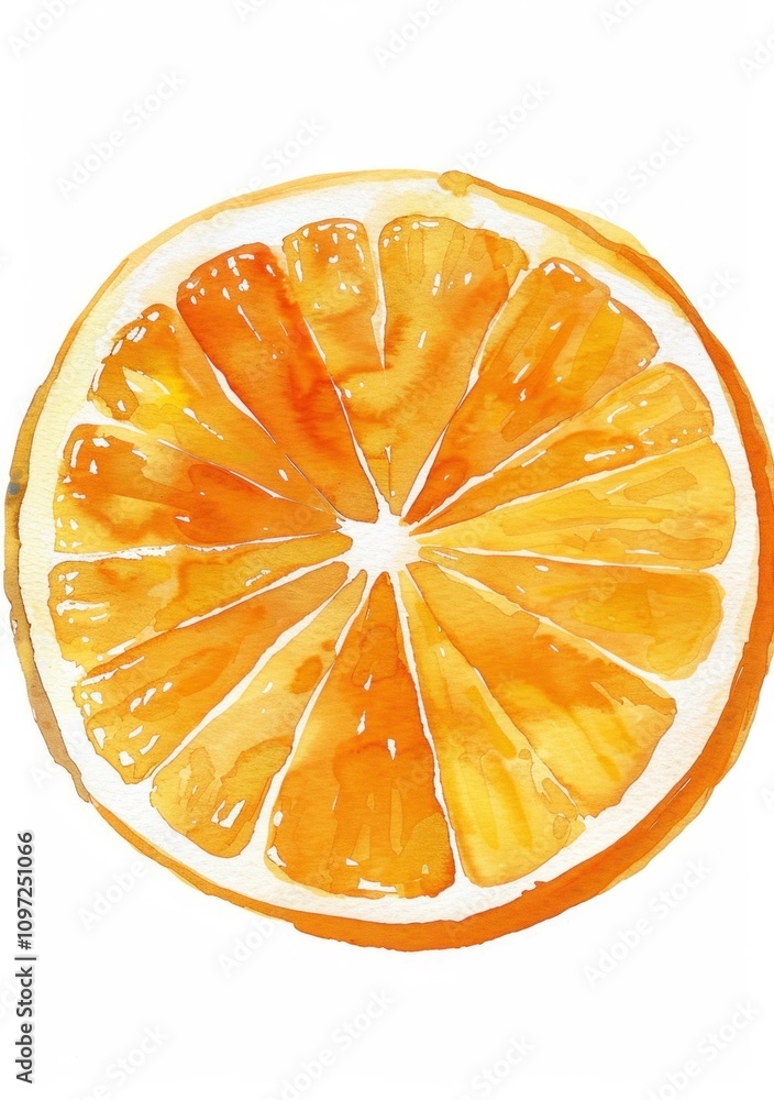 Φωτογραφία Freshly sliced orange showcasing juicy segments and vibrant colors, ideal for delicious recipes or healthy lifestyle concepts