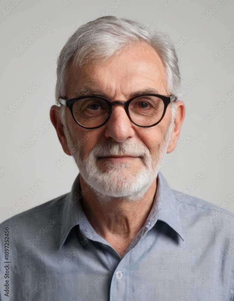 Portrait of an elderly man Portrait of an elderly man