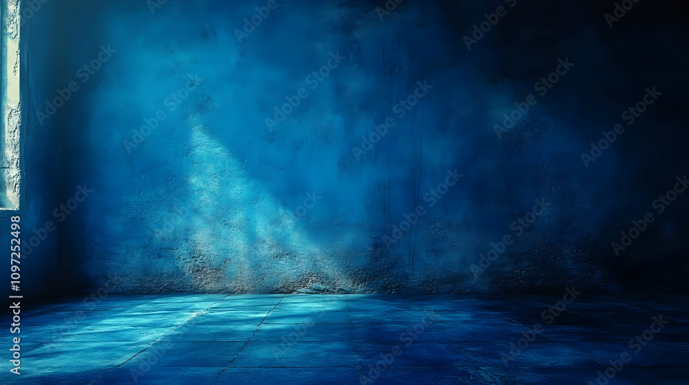 Blue Room Background Illustration Blue Room Background Illustration
