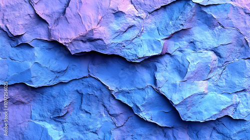 Wallpaper Mural Blue Stone Texture 3D Illustration Torontodigital.ca