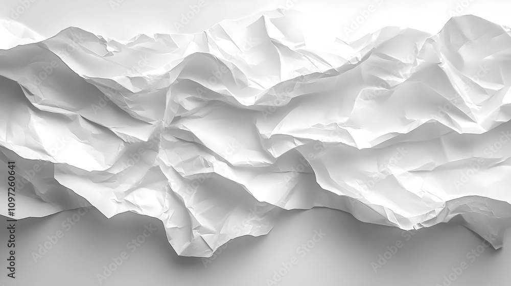 Abstract Crumpled Paper Texture Background Abstract Crumpled Paper Texture Background
