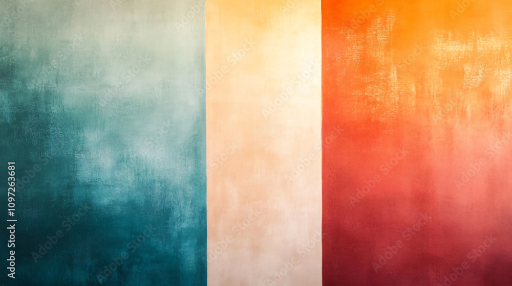 Vibrant abstract background with a turquoise to orange color gradient, perfect for graphic design projects Vibrant abstract background with a turquoise to orange color gradient, perfect for graphic design projects