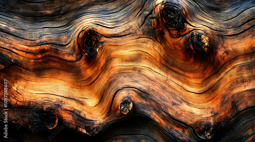 Wavy Wood Texture Background Image Wavy Wood Texture Background Image