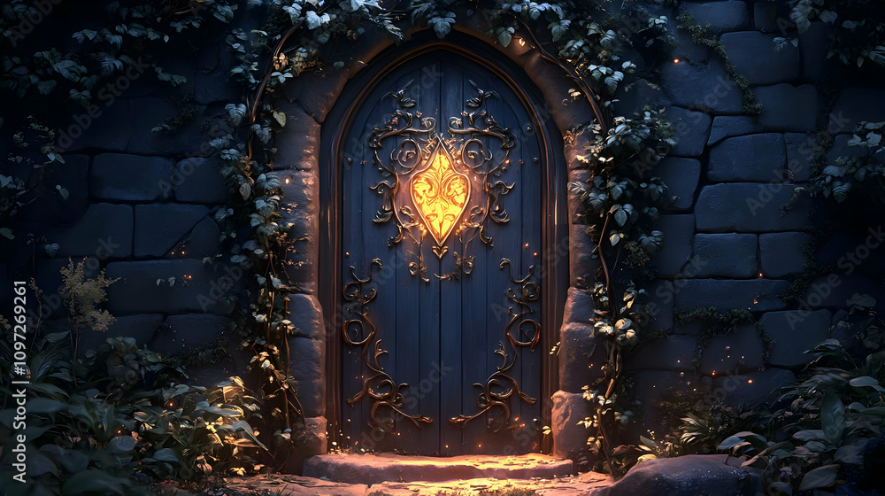 Enchanted Gateway 3D Illustration