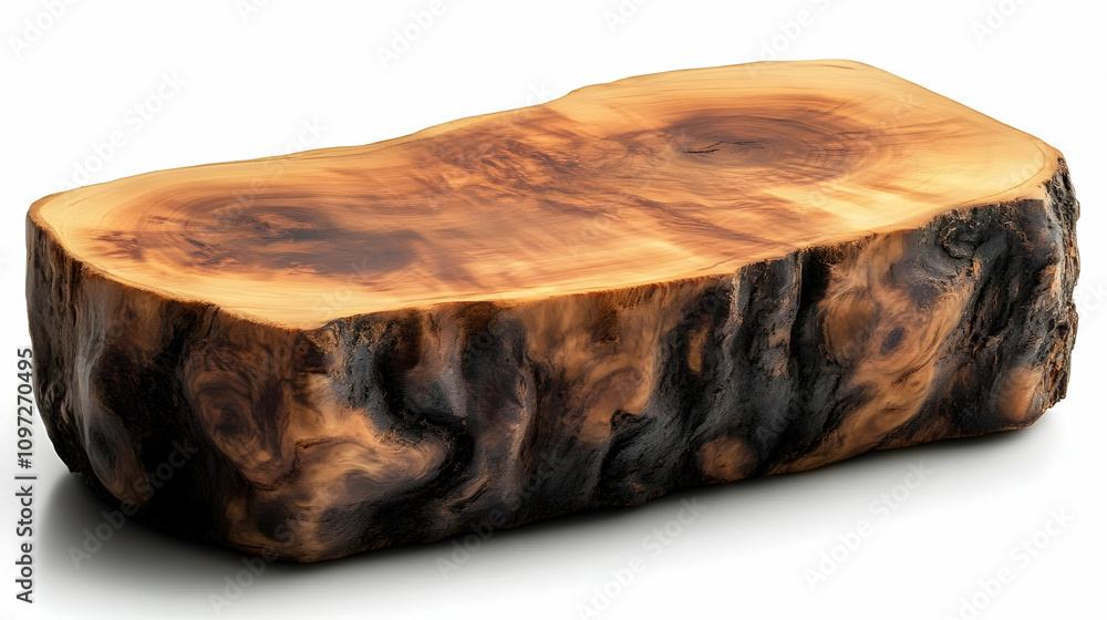 Rustic Wooden Slab, Natural Wood Texture Image Rustic Wooden Slab, Natural Wood Texture Image