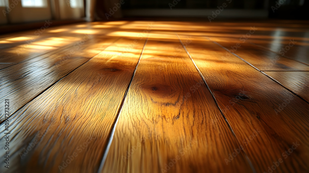 Sunlit Hardwood Floor Background Image Sunlit Hardwood Floor Background Image