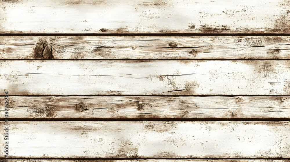 Rustic Whitewashed Wooden Planks Background Rustic Whitewashed Wooden Planks Background